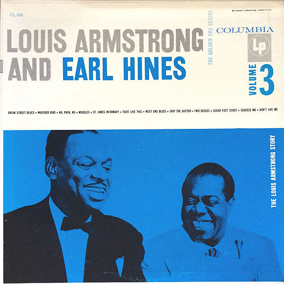 Louis Armstrong And Earl Hines - The Louis Armstrong Story - Volume 3 - LP