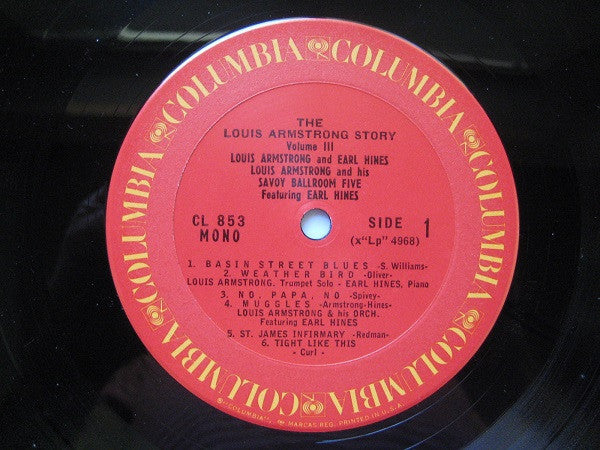 Louis Armstrong And Earl Hines - The Louis Armstrong Story - Volume 3 - LP