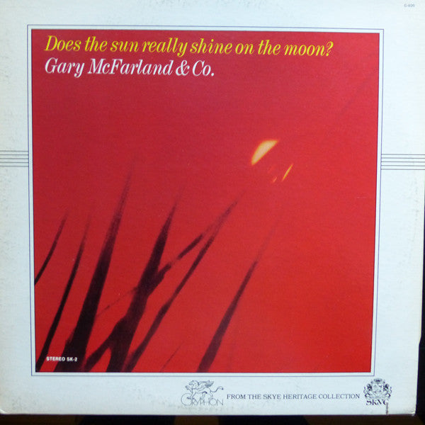 Gary McFarland & Co. - Does The Sun Really Shine On The Moon? - LP