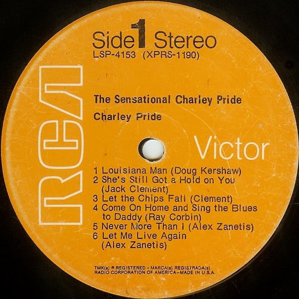 Charley Pride - The Sensational Charley Pride - LP