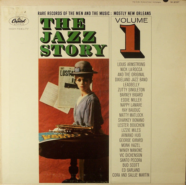 Various - The Jazz Story Volume 1 (Rare Records Of The Men And The Music: Mostly New Orleans) - LP