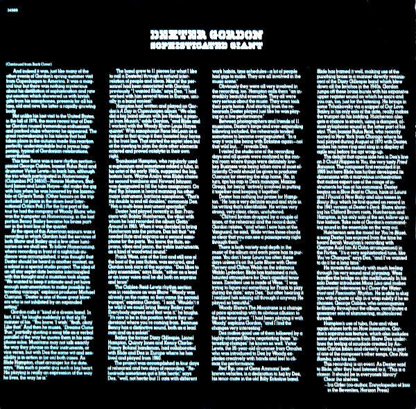 Dexter Gordon - Sophisticated Giant - LP
