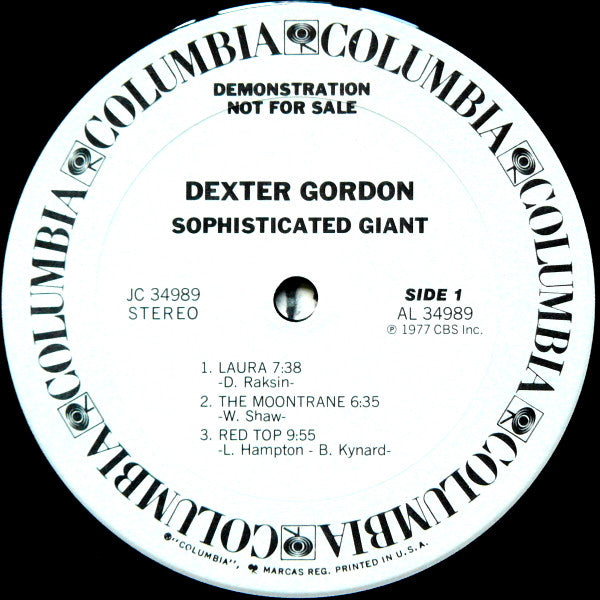 Dexter Gordon - Sophisticated Giant - LP
