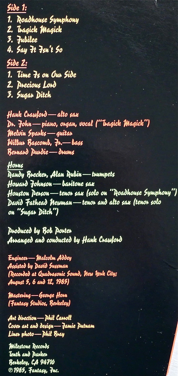Hank Crawford - Roadhouse Symphony - LP