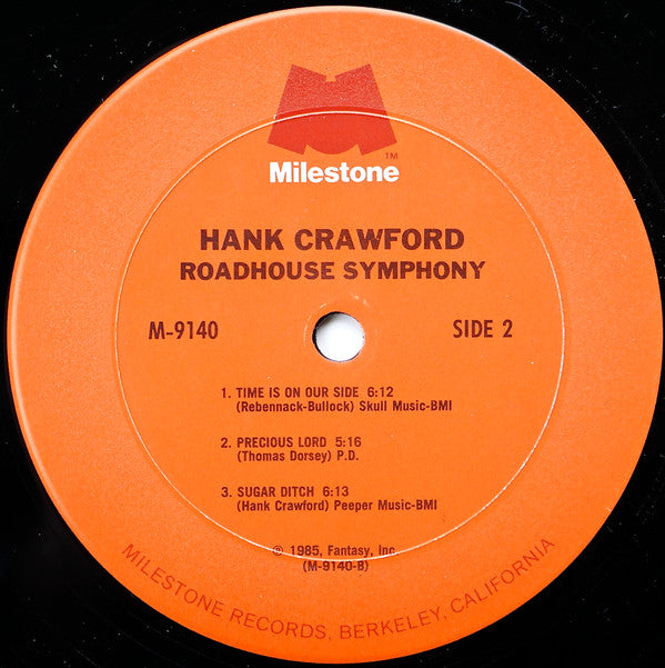 Hank Crawford - Roadhouse Symphony - LP