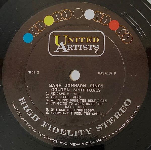 Marv Johnson - I Believe - LP