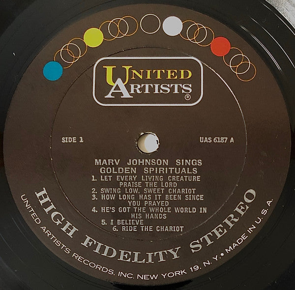 Marv Johnson - I Believe - LP