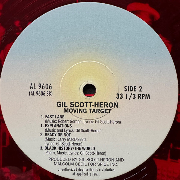 Gil Scott-Heron - Moving Target - LP