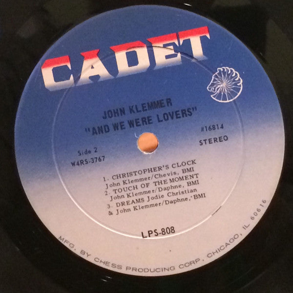John Klemmer With Quartet And With Strings* - And We Were Lovers - LP