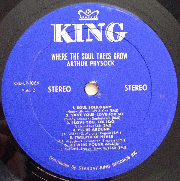 Arthur Prysock - Where The Soul Trees Grow - LP