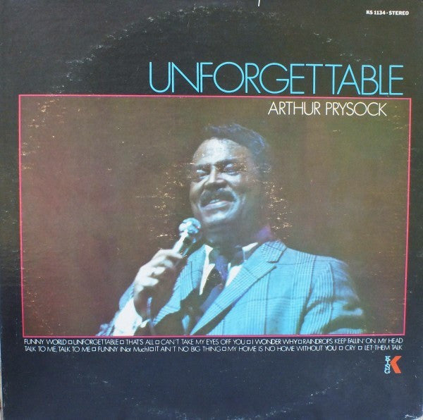 Arthur Prysock - Unforgettable - LP