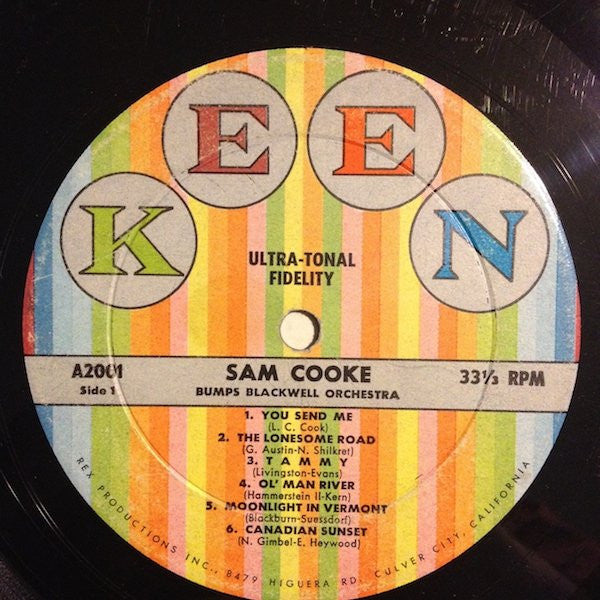 Sam Cooke / Bumps Blackwell Orchestra - Songs By Sam Cooke - LP