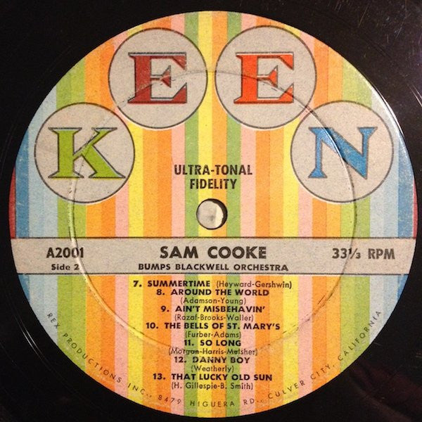 Sam Cooke / Bumps Blackwell Orchestra - Songs By Sam Cooke - LP