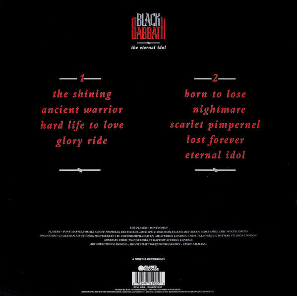Black Sabbath - The Eternal Idol - LP