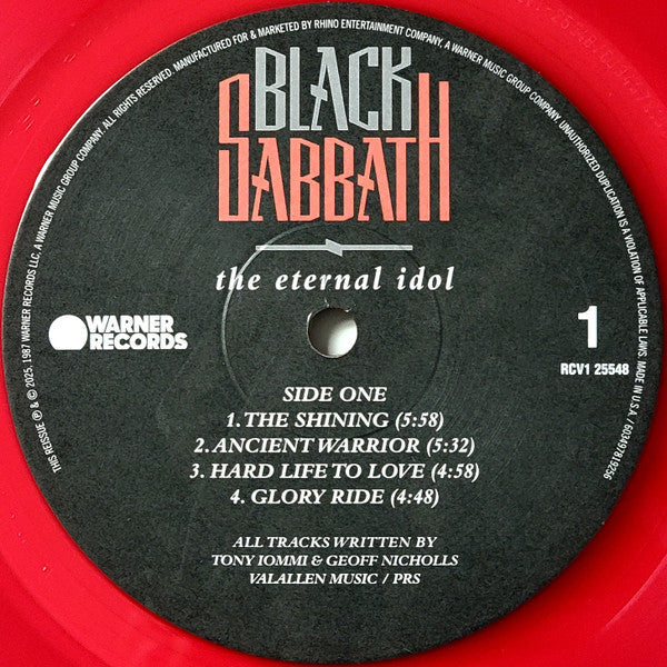 Black Sabbath - The Eternal Idol - LP