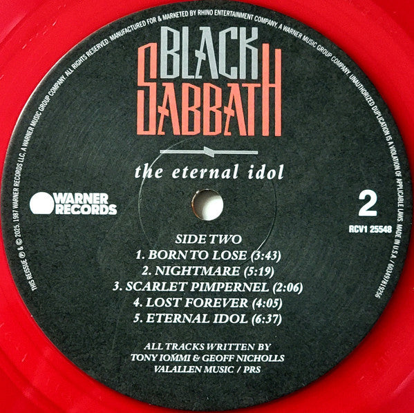 Black Sabbath - The Eternal Idol - LP