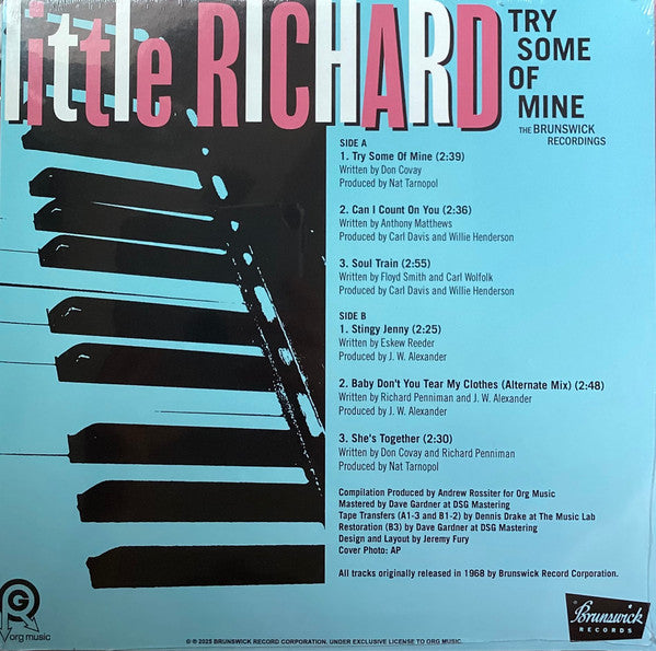 Little Richard - Try Some Of Mine: The Brunswick Recordings - LP