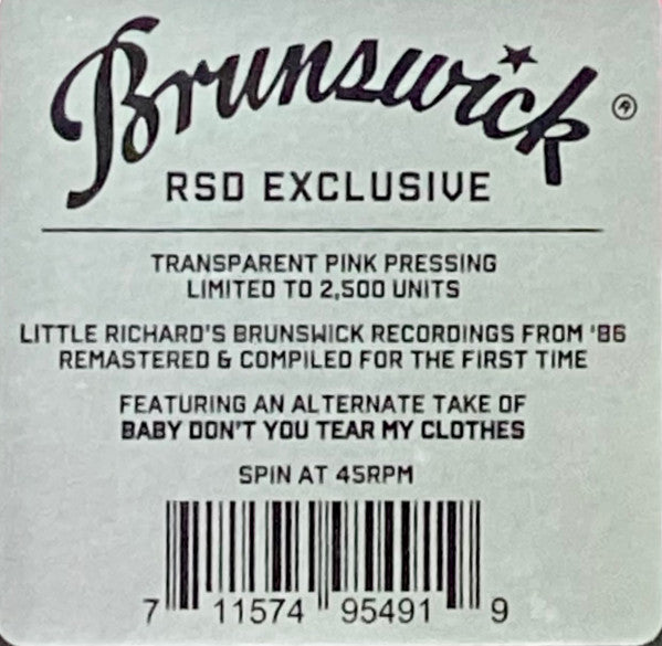 Little Richard - Try Some Of Mine: The Brunswick Recordings - LP