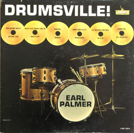 Earl Palmer - Drumsville! - LP