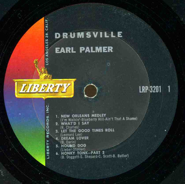Earl Palmer - Drumsville! - LP
