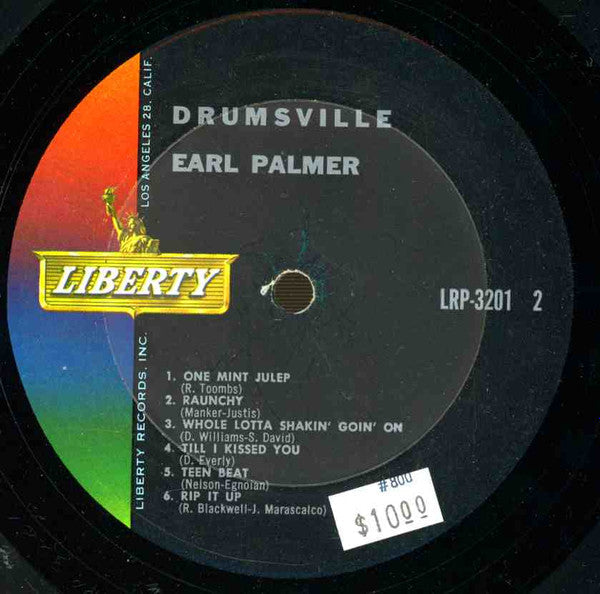 Earl Palmer - Drumsville! - LP