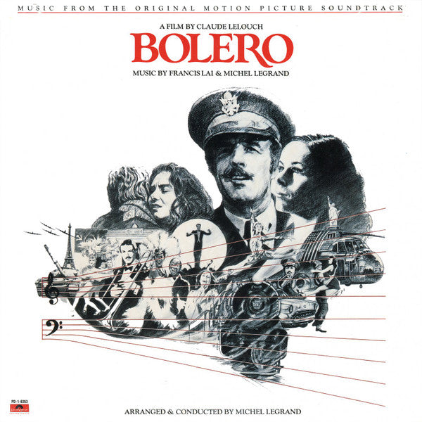 Francis Lai And Michel Legrand - Bolero (Original Motion Picture Soundtrack) - LP