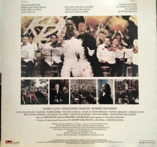 Francis Lai And Michel Legrand - Bolero (Original Motion Picture Soundtrack) - LP