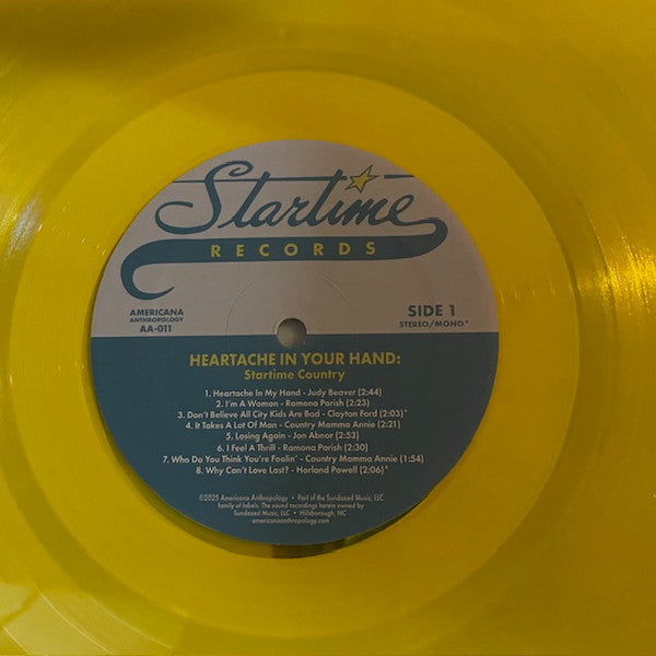 Various - Heartache In Your Hand - LP