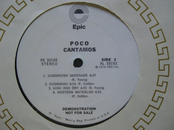 Poco (3) - Cantamos - LP