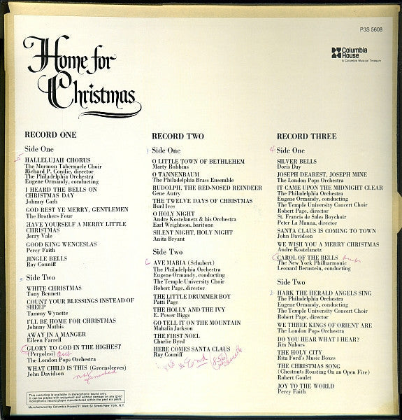 Various - Home For Christmas - LP