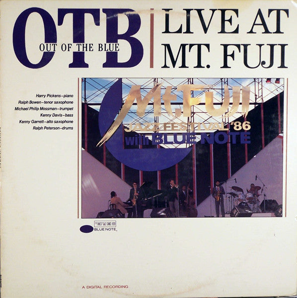 Out Of The Blue (3) - Live At Mt. Fuji - LP