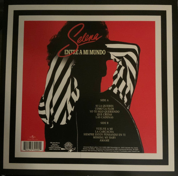 Selena - Entre A Mi Mundo - LP