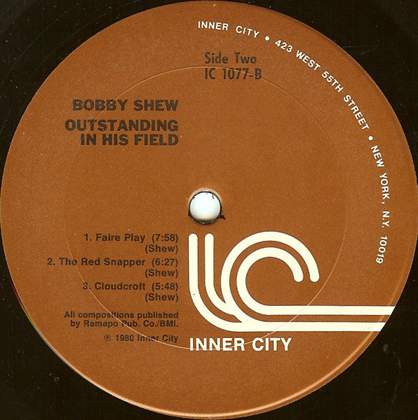 Bobby Shew - Outstanding In His Field - LP