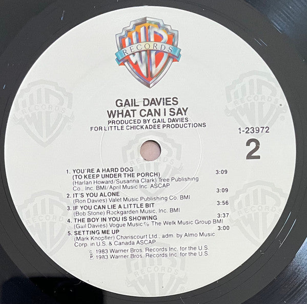 Gail Davies - What Can I Say - LP