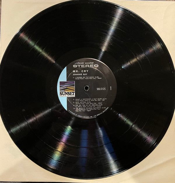 Johnnie Ray - Mr. Cry - LP