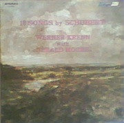 Schubert* - Werner Krenn With Gerald Moore - 18 Songs By Schubert - LP