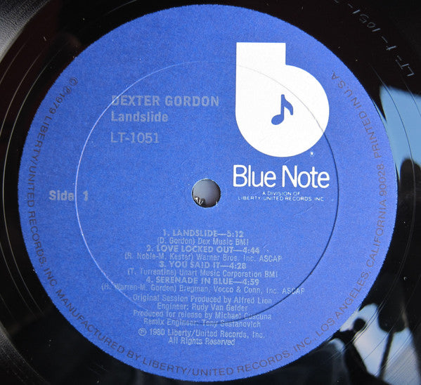 Dexter Gordon - Landslide - LP