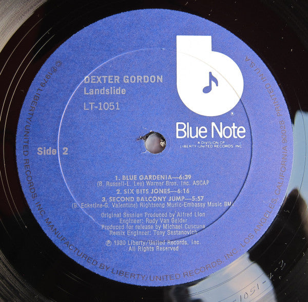 Dexter Gordon - Landslide - LP