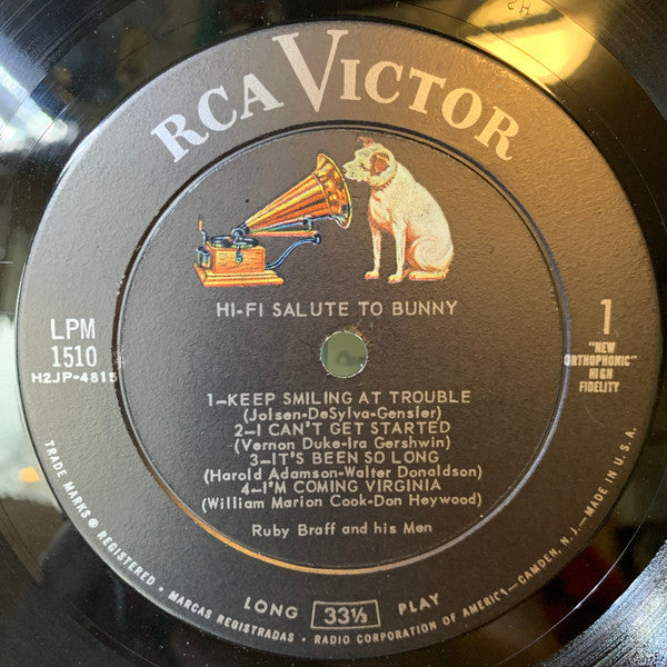 Ruby Braff - Hi-Fi Salute To Bunny - LP