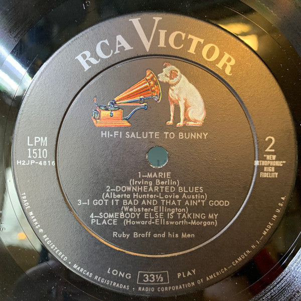 Ruby Braff - Hi-Fi Salute To Bunny - LP