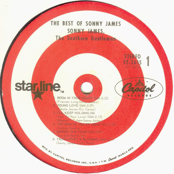 Sonny James - The Best Of Sonny James - LP
