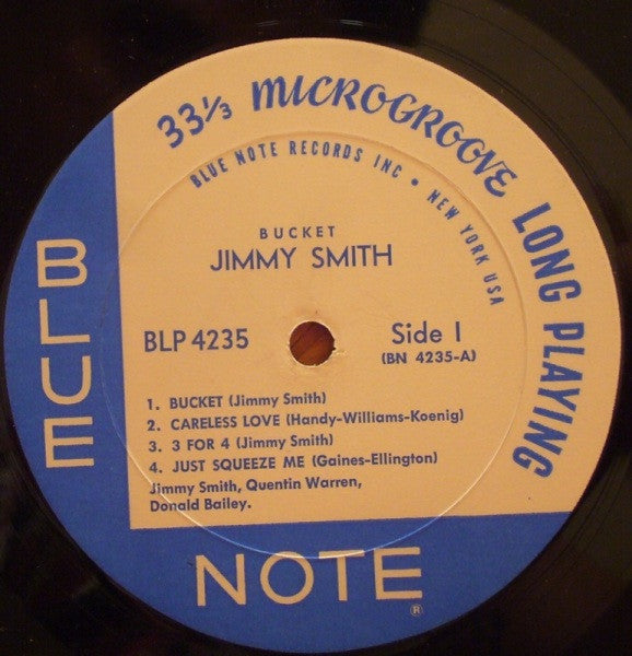 The Incredible Jimmy Smith* - Bucket - LP
