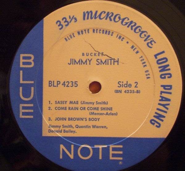 The Incredible Jimmy Smith* - Bucket - LP