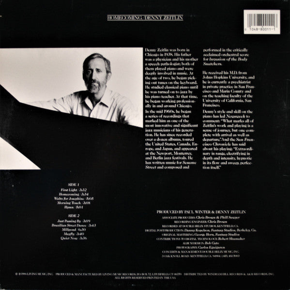 Denny Zeitlin - Homecoming - LP