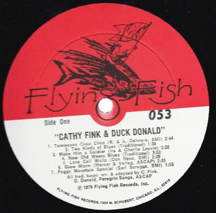 Cathy Fink & Duck Donald - Cathy Fink & Duck Donald - LP