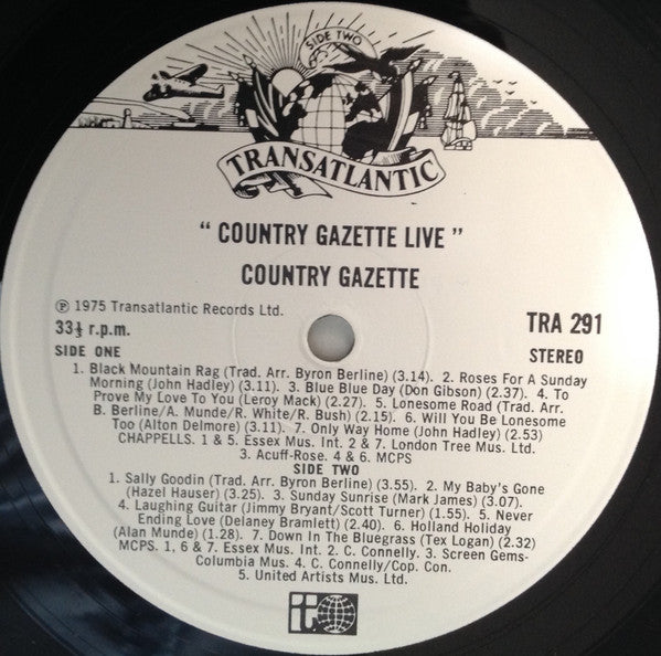 Country Gazette - Country Gazette Live - LP