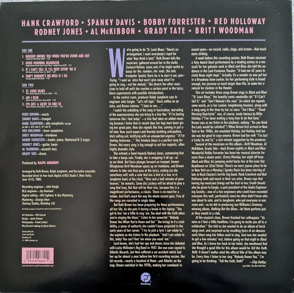 Ruth Brown - Blues On Broadway - LP