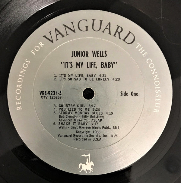 Junior Wells - It's My Life, Baby! - LP