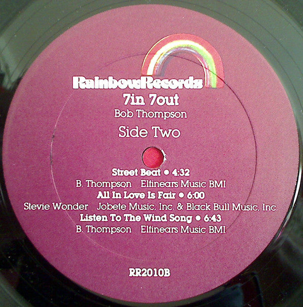 Bob Thompson (6) - 7 In 7 Out - LP