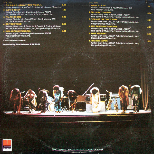 Gary Toms Empire - 7-6-5-4-3-2-1 Blow Your Whistle - LP